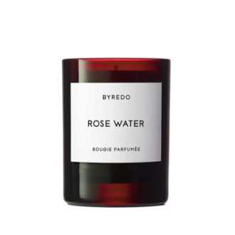Rose Water candela profumata