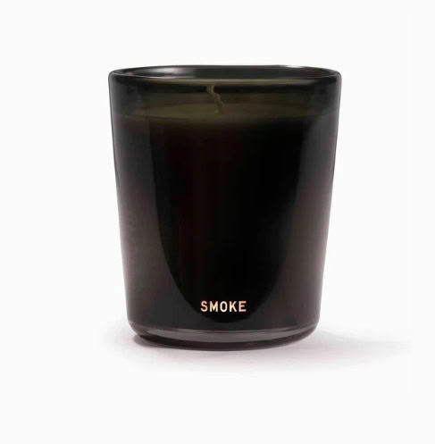 SMOKE HANDBLOWN CANDLE