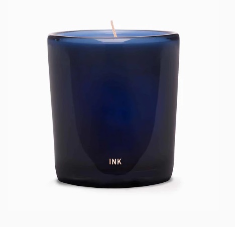 INK HANDBLOWN CANDLE
