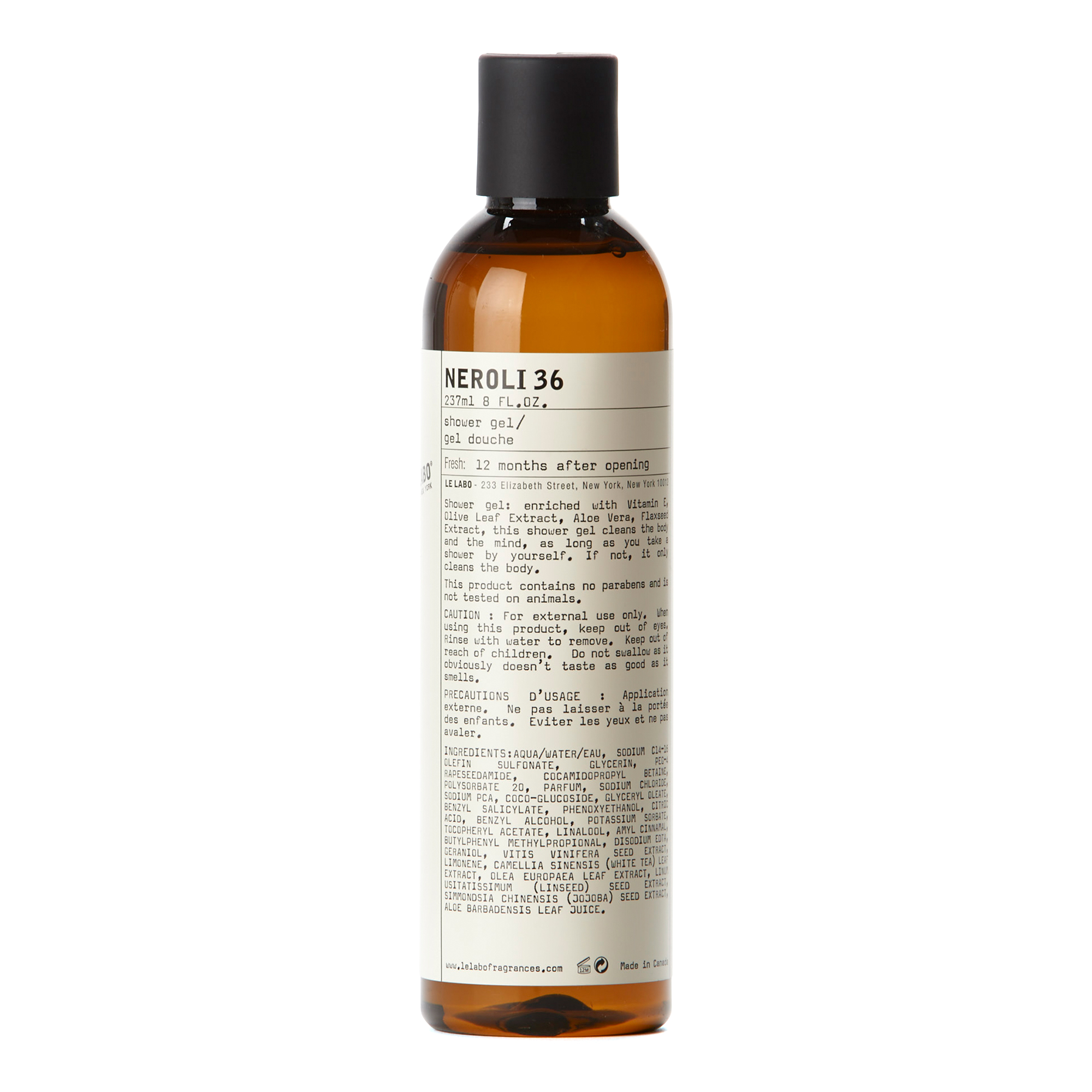 Neroli 36 Shower Gel 237 ML 
