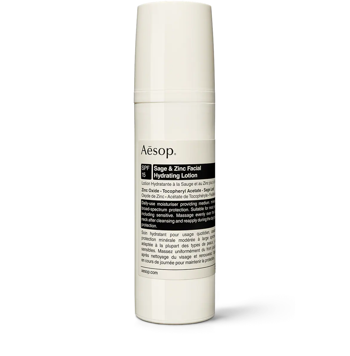 Sage & Zinc Facial Hydrating Lotion SPF15