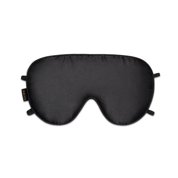 SILKY SMOOTH SLEEP MASK BLACK